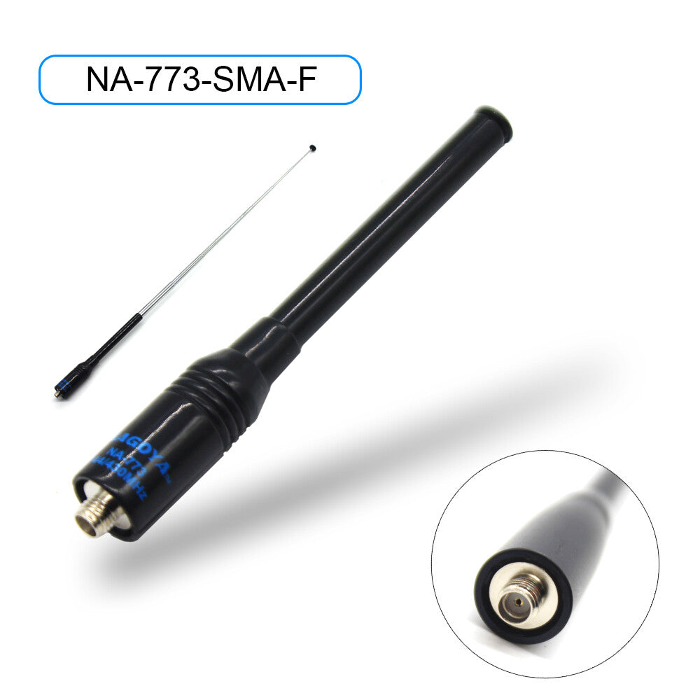 NAGOYA NA-773 DUAL BAND SMA FEMALE ANTEENA SUITABLE FOR ALL BAOFENG WALKIE TALKIE MODELS