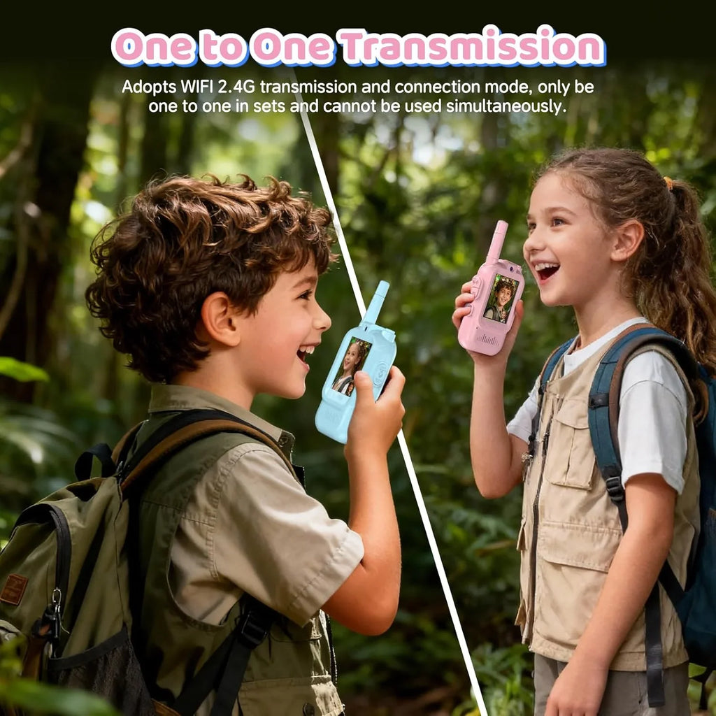 Video Walkie Talkie Toys for kids (Pack of 2)