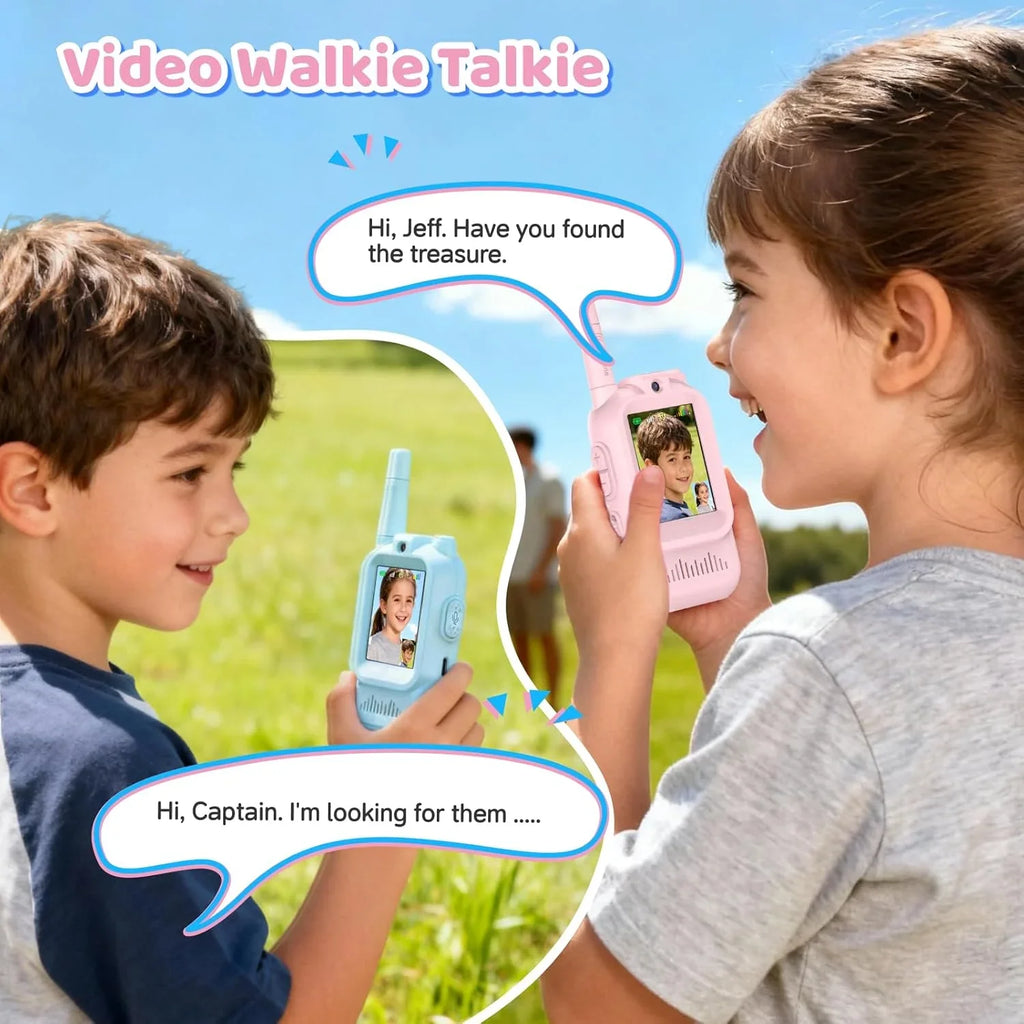Video Walkie Talkie Toys for kids (Pack of 2)