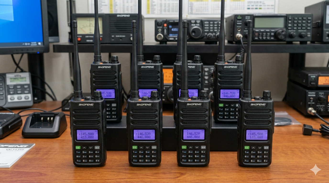 TALKCOMM Baofeng UV-13PRO Advanced Dual-Band Handheld Radio