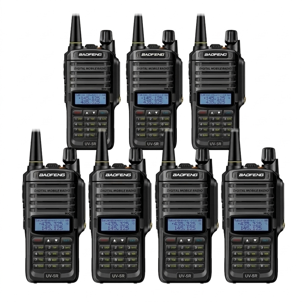 TALKCOMM Baofeng UV-9R Plus Rugged Dual-Band Handheld Communication Radio