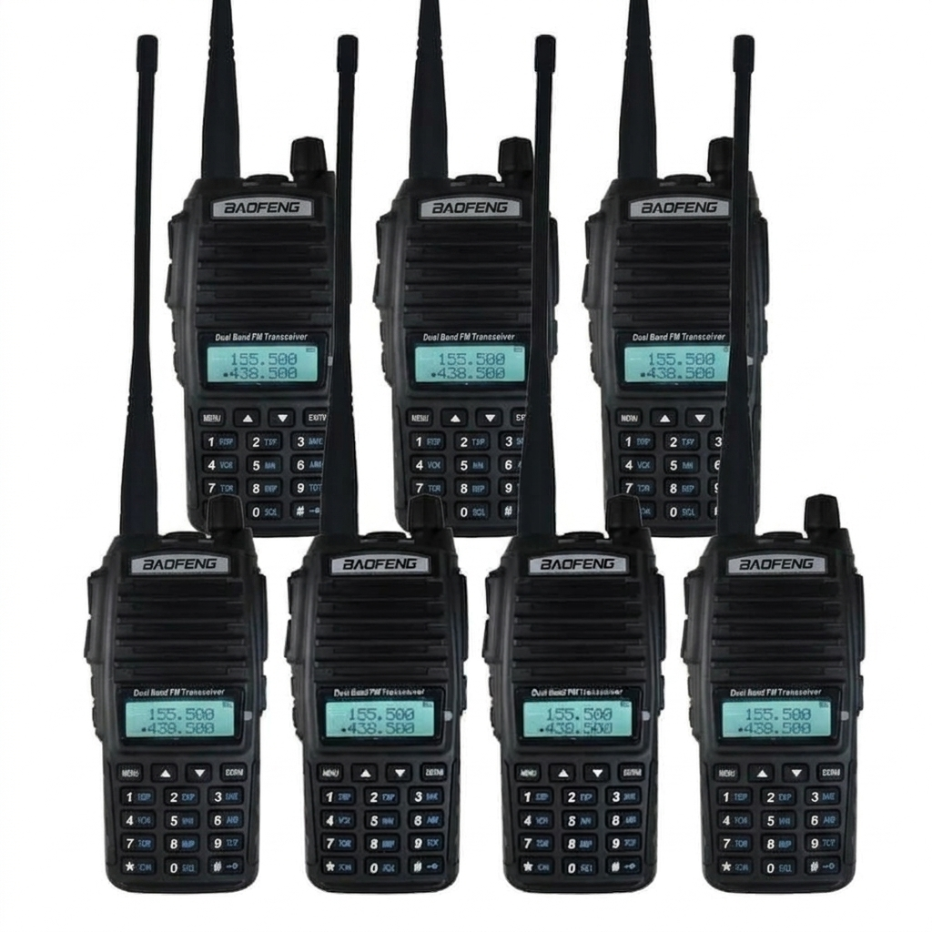 TALKCOMM Baofeng UV-82 Dual-Band Heavy-Duty Handheld Radio