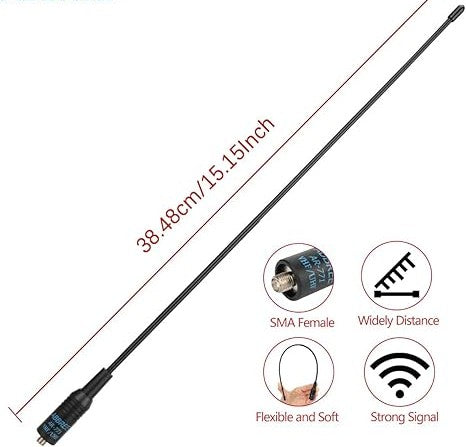 TALKCOMM Nagoya NA-771 SMA-Female Antenna For BAOFENG Radios