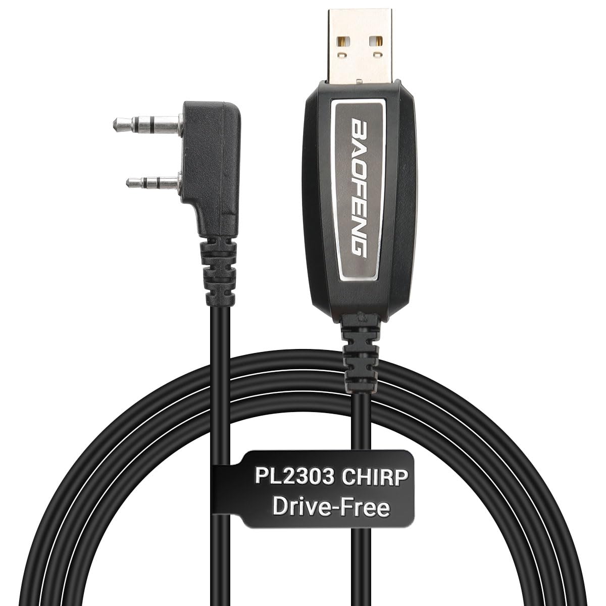 BAOFENG ORIGINAL USB PROGRAMMING CABLE FOR TWO WAY RADIOS