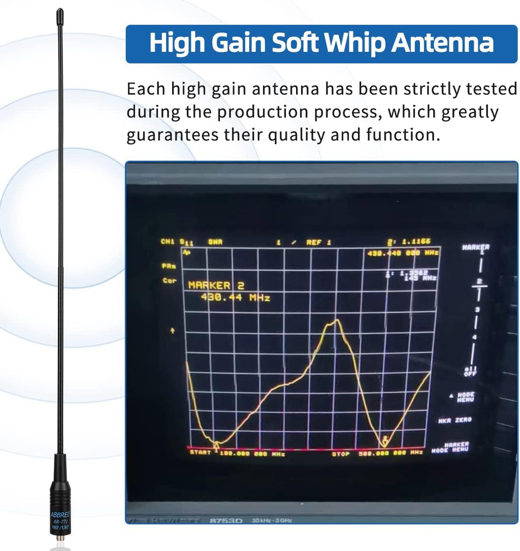 TALKCOMM Nagoya NA-771 SMA-Female Antenna For BAOFENG Radios