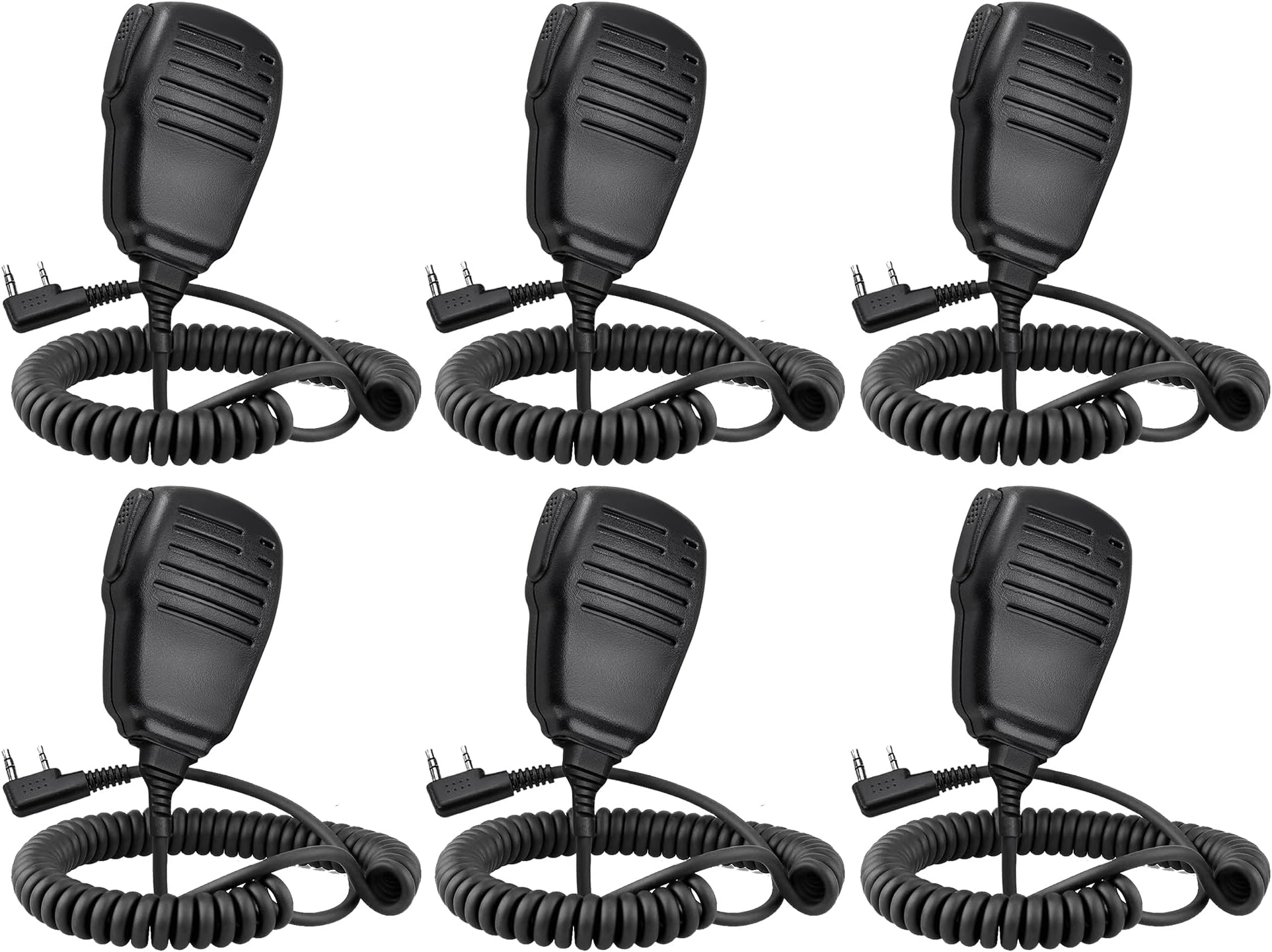 TALKCOMM Baofeng Handheld Black Speaker Microphone