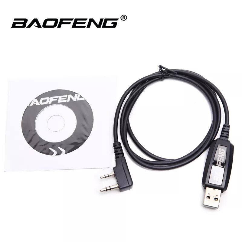 BAOFENG ORIGINAL USB PROGRAMMING CABLE FOR TWO WAY RADIOS
