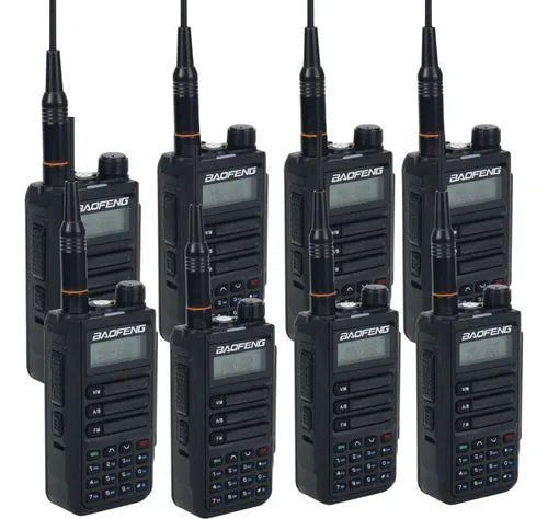 Talkcomm Black UV-16  Walkie Talkie with Type-C charging (Pack of 1)