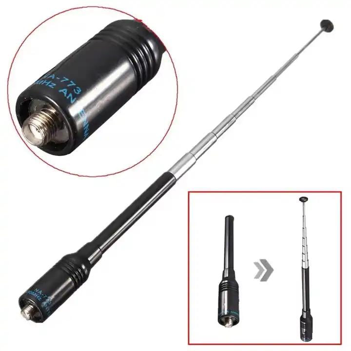 NAGOYA NA-773 DUAL BAND SMA FEMALE ANTEENA SUITABLE FOR ALL BAOFENG WALKIE TALKIE MODELS