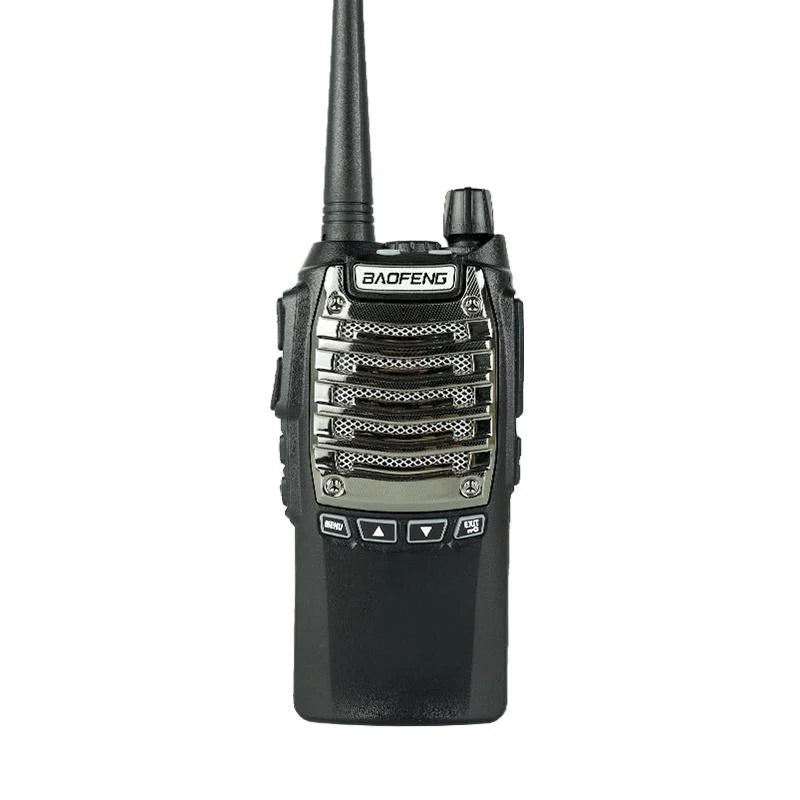 Talkcomm Black UV-8D Walkie Talkie with Earphone (Pack of 1)