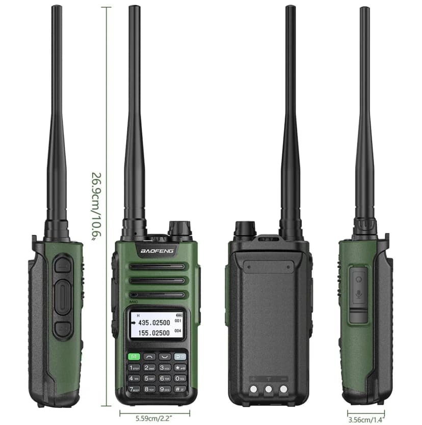 TALKCOMM Baofeng UV-13PRO Advanced Dual-Band Handheld Radio