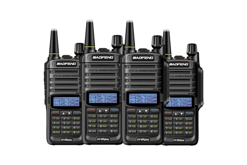 TALKCOMM Baofeng UV-9R Plus Rugged Dual-Band Handheld Communication Radio