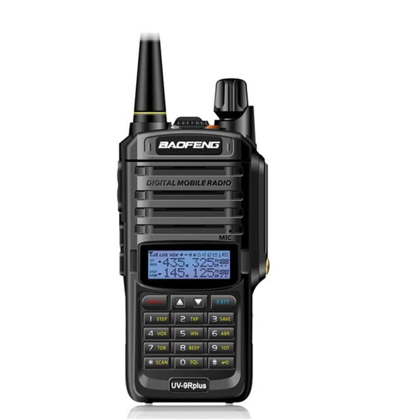 TALKCOMM Baofeng UV-9R Plus Rugged Dual-Band Handheld Communication Radio