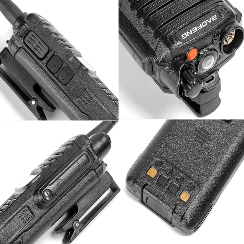 TALKCOMM Baofeng UV-9R Plus Rugged Dual-Band Handheld Communication Radio