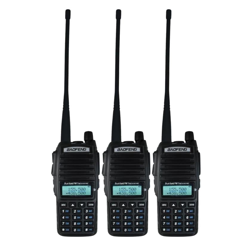 TALKCOMM Baofeng UV-82 Dual-Band Heavy-Duty Handheld Radio