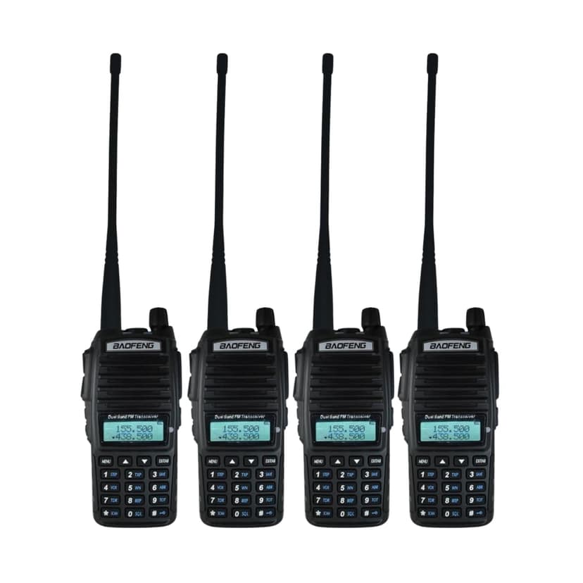 TALKCOMM Baofeng UV-82 Dual-Band Heavy-Duty Handheld Radio