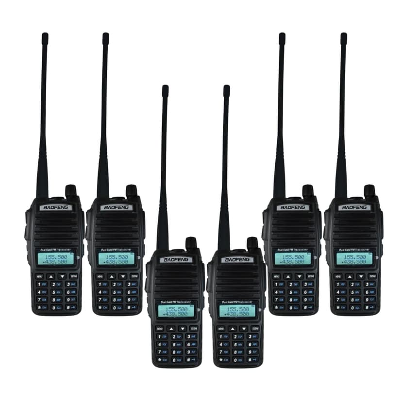 TALKCOMM Baofeng UV-82 Dual-Band Heavy-Duty Handheld Radio