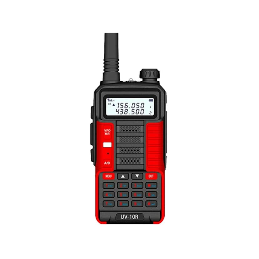 TALKCOMM Baofeng UV-10R High Power Dual Band Handheld Walkie Talkie
