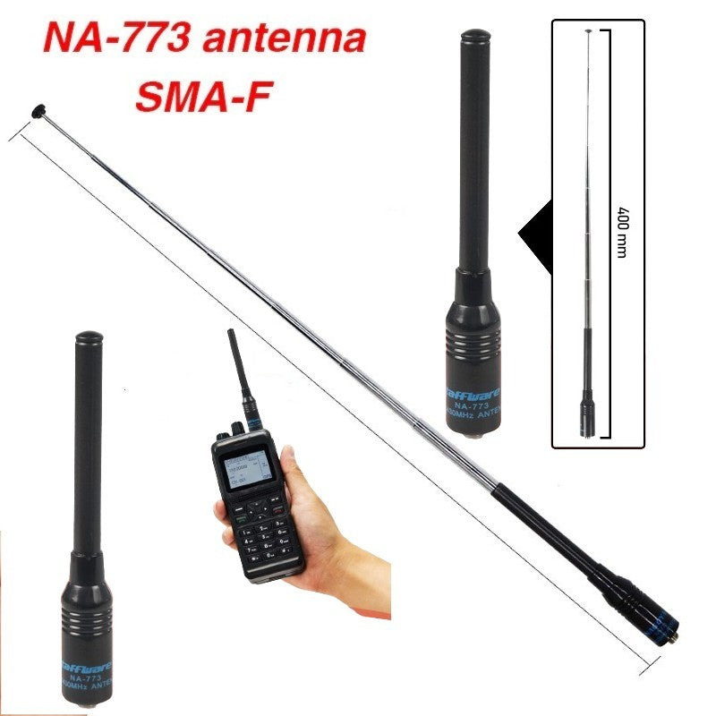 NAGOYA NA-773 DUAL BAND SMA FEMALE ANTEENA SUITABLE FOR ALL BAOFENG WALKIE TALKIE MODELS